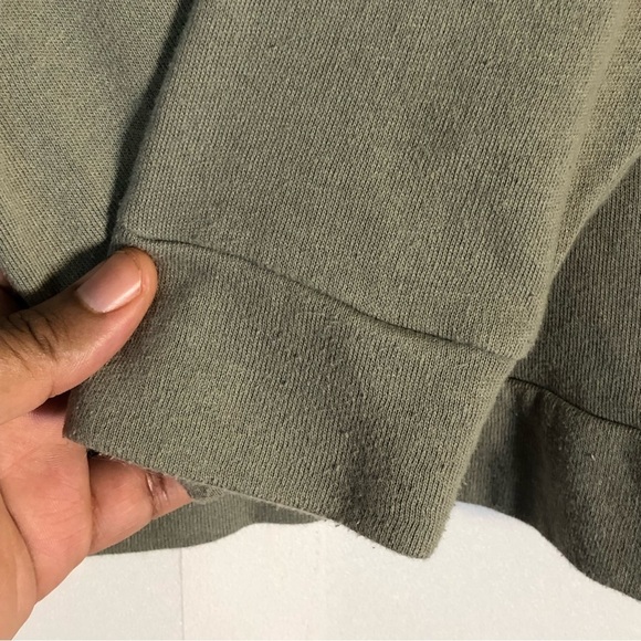 Victoria's Secret Pink Nation Campus Crew Mesh V-Neck Sweatshirt - Picture 10 of 14